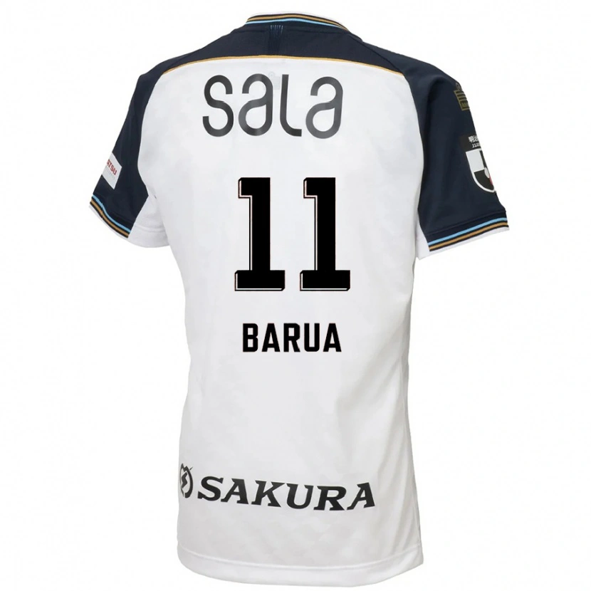 Danxen Dames Roi Barua #11 Wit Zwart Uitshirt Uittenue 2025/26 T-Shirt België