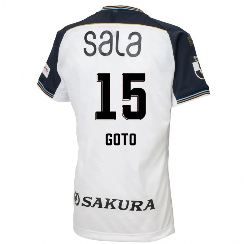 Danxen Dames Shogo Goto #15 Wit Zwart Uitshirt Uittenue 2025/26 T-Shirt België