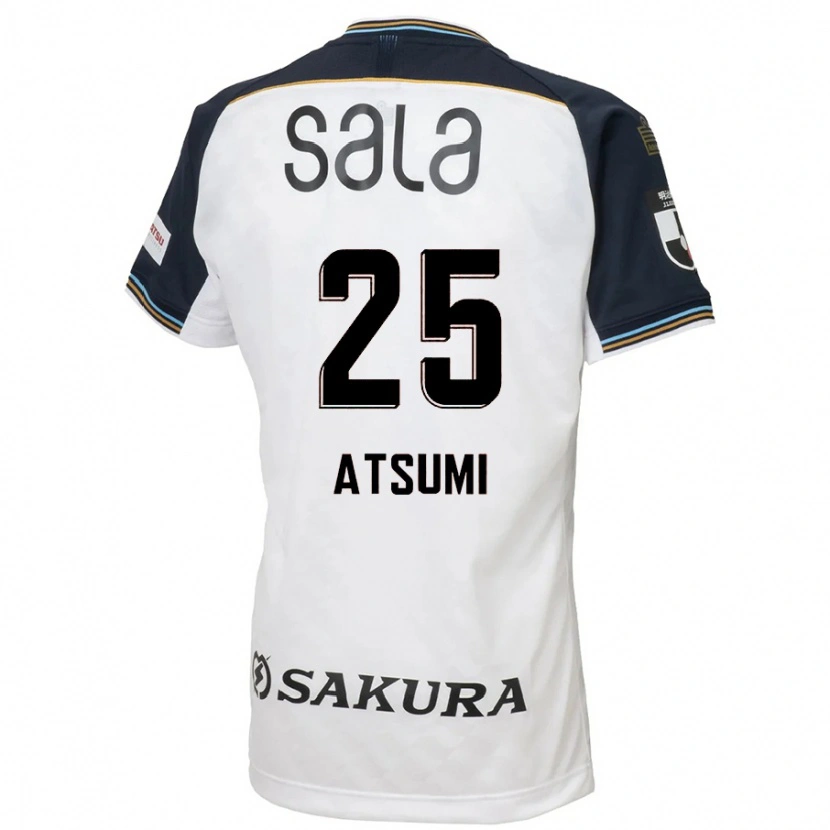 Danxen Dames Keita Atsumi #25 Wit Zwart Uitshirt Uittenue 2025/26 T-Shirt België
