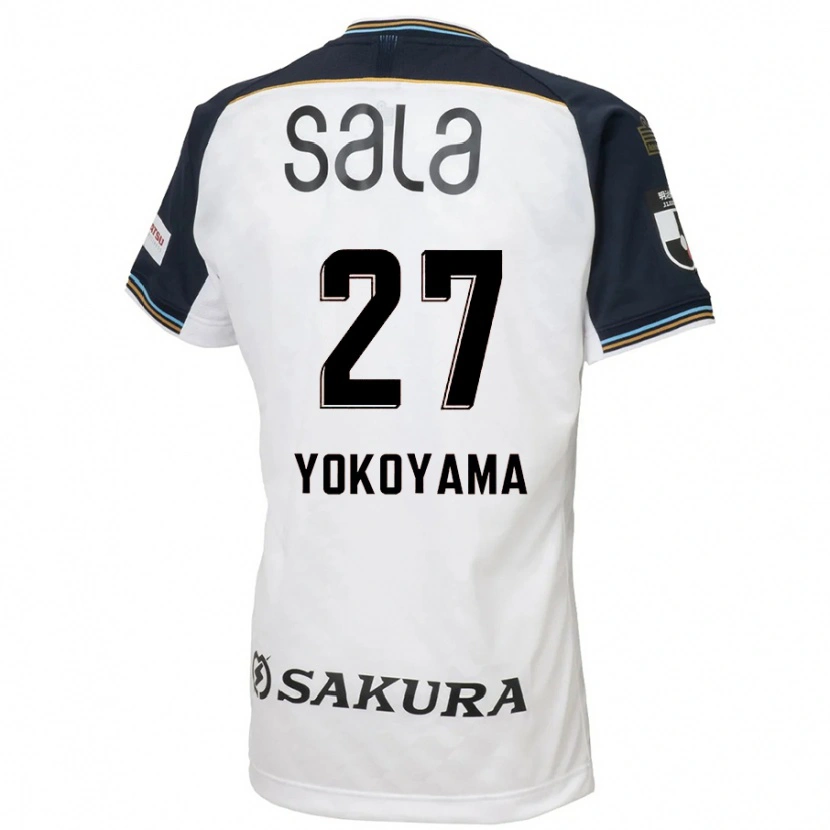 Danxen Dames Kota Yokoyama #27 Wit Zwart Uitshirt Uittenue 2025/26 T-Shirt België