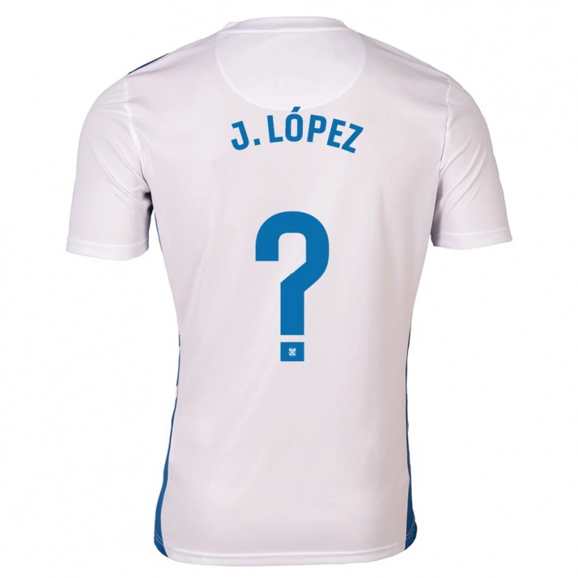 Danxen Dames Jennifer López #0 Wit Blauw Thuisshirt Thuistenue 2025/26 T-Shirt België