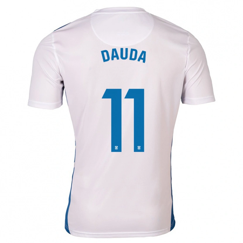 Danxen Dames Mo Dauda #11 Wit Blauw Thuisshirt Thuistenue 2025/26 T-Shirt België