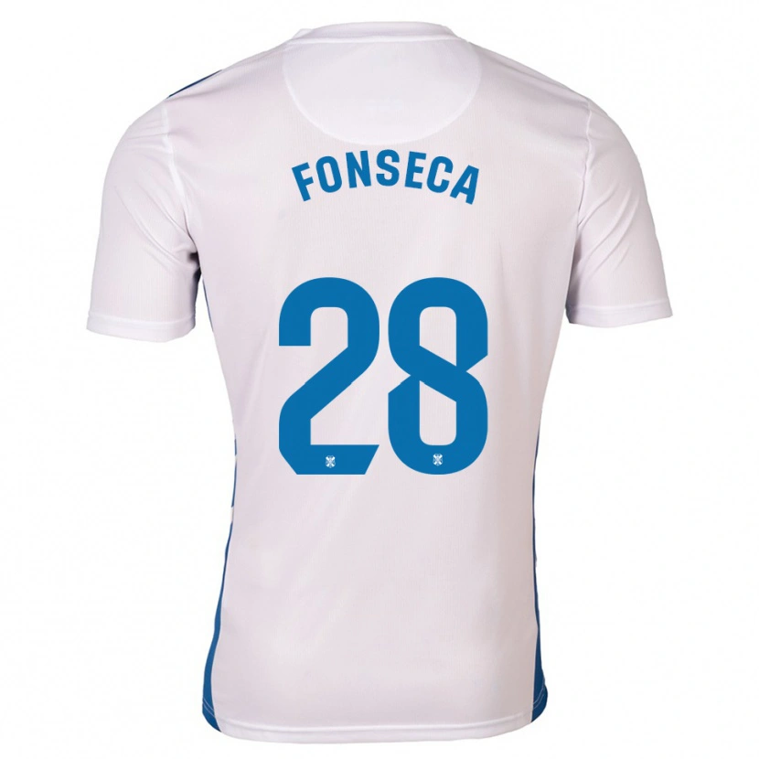 Danxen Dames Josimar Fonseca #28 Wit Blauw Thuisshirt Thuistenue 2025/26 T-Shirt België