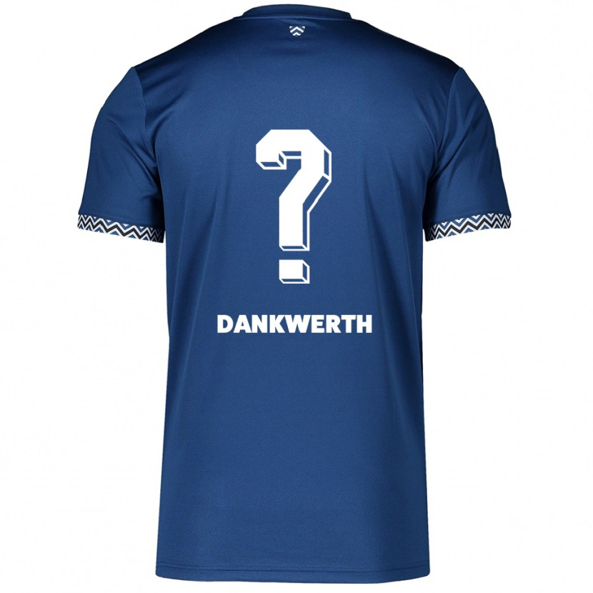 Danxen Dames Bendix Dankwerth #0 Marine Wit Thuisshirt Thuistenue 2025/26 T-Shirt België