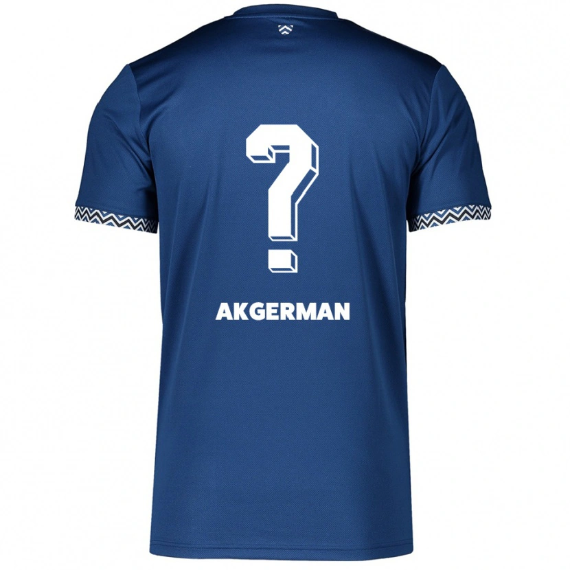 Danxen Dames Taha Akgerman #0 Marine Wit Thuisshirt Thuistenue 2025/26 T-Shirt België