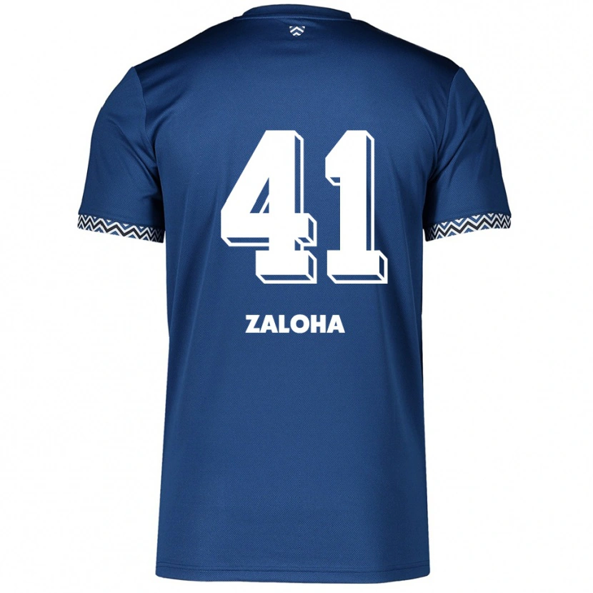 Danxen Dames Artem Zaloha #41 Marine Wit Thuisshirt Thuistenue 2025/26 T-Shirt België