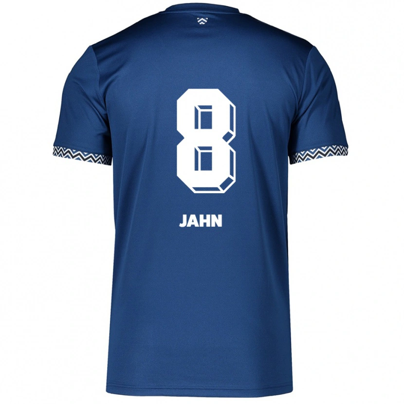 Danxen Dames Pamela Jahn #8 Marine Wit Thuisshirt Thuistenue 2025/26 T-Shirt België