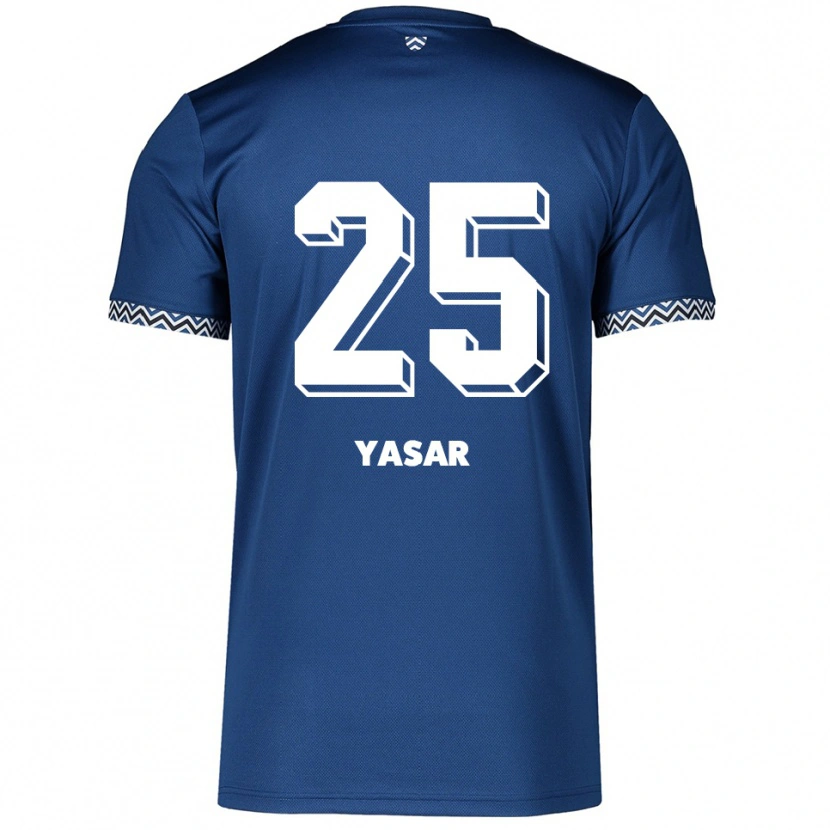 Danxen Dames Eyyüb Yasar #25 Marine Wit Thuisshirt Thuistenue 2025/26 T-Shirt België