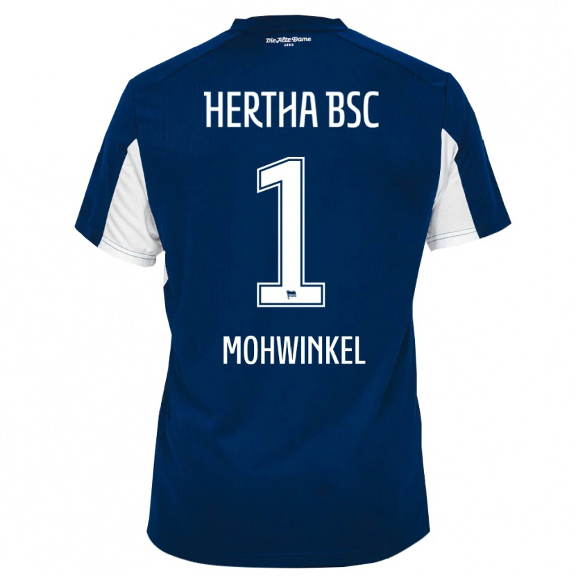 Danxen Dames Maximilian Mohwinkel #1 Wit Blauw Thuisshirt Thuistenue 2025/26 T-Shirt België