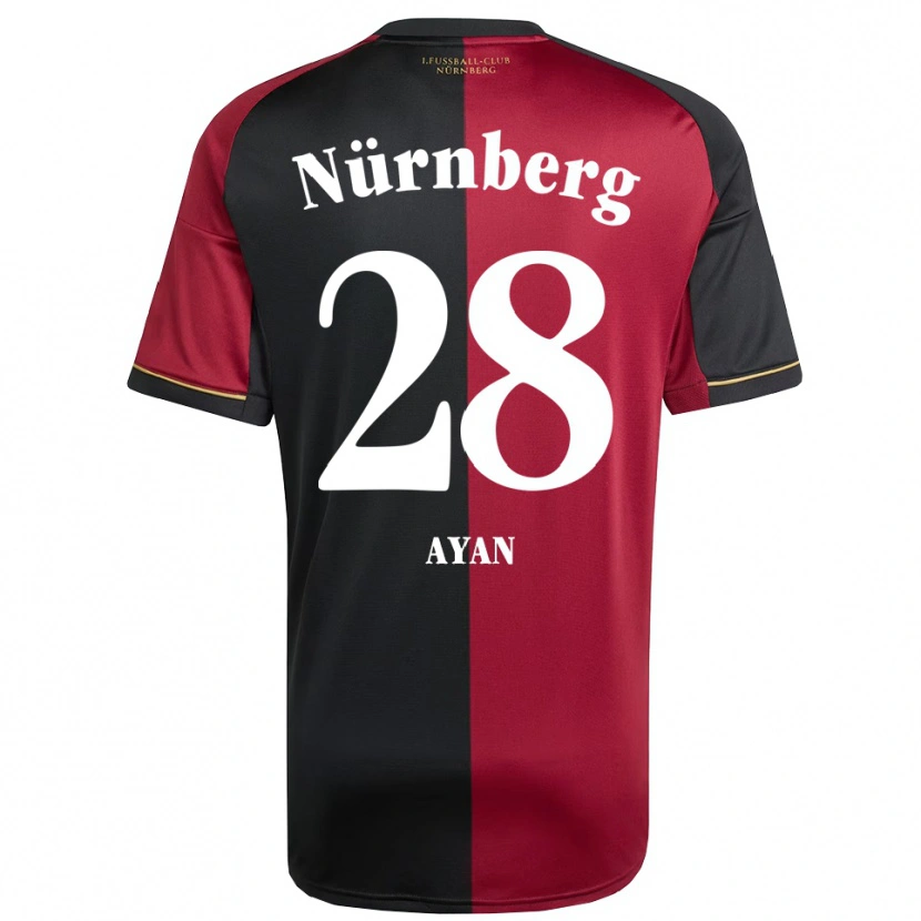 Danxen Dames Üveys Ayan #28 Bordeauxzwart Thuisshirt Thuistenue 2025/26 T-Shirt België