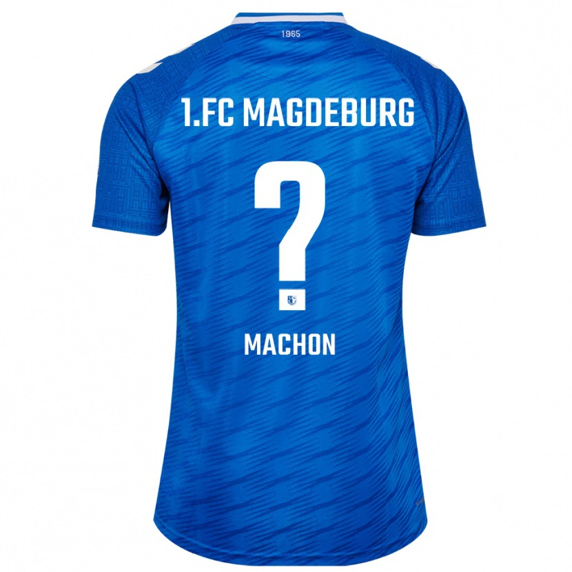 Danxen Dames Max Machon #0 Blauw Wit Thuisshirt Thuistenue 2025/26 T-Shirt België