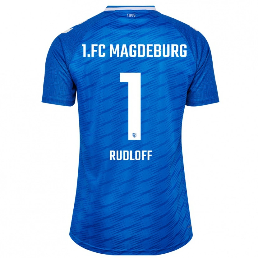 Danxen Dames Florentine Rudloff #1 Blauw Wit Thuisshirt Thuistenue 2025/26 T-Shirt België
