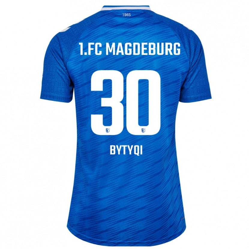 Danxen Dames Enis Bytyqi #30 Blauw Wit Thuisshirt Thuistenue 2025/26 T-Shirt België
