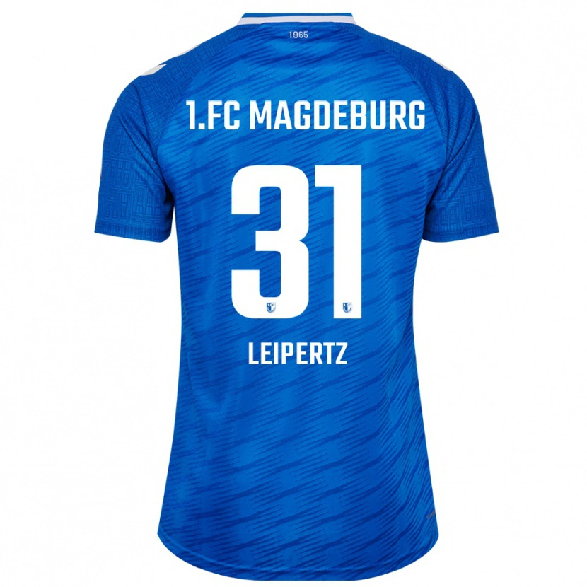 Danxen Dames Robert Leipertz #31 Blauw Wit Thuisshirt Thuistenue 2025/26 T-Shirt België