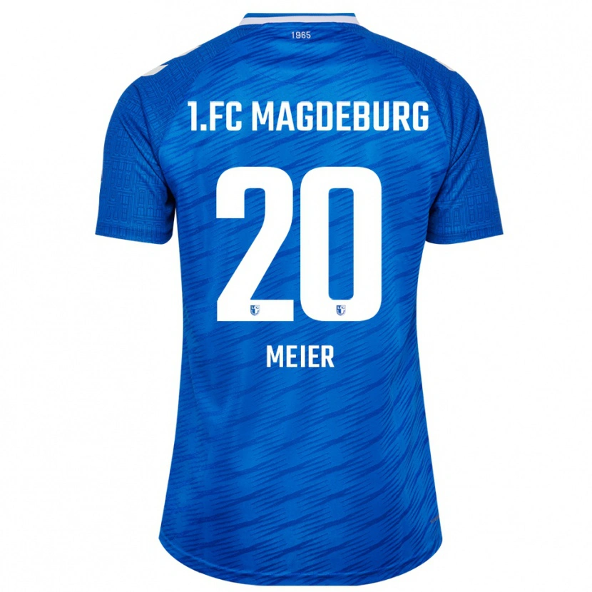 Danxen Dames Nick Meier #20 Blauw Wit Thuisshirt Thuistenue 2025/26 T-Shirt België