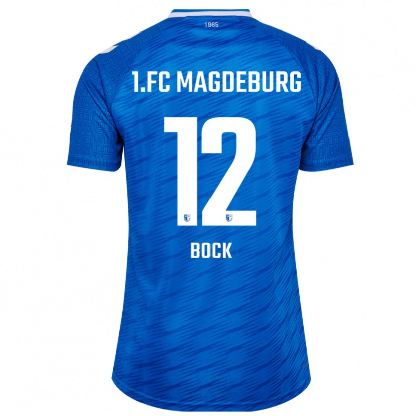 Danxen Dames Armin Bock #12 Blauw Wit Thuisshirt Thuistenue 2025/26 T-Shirt België