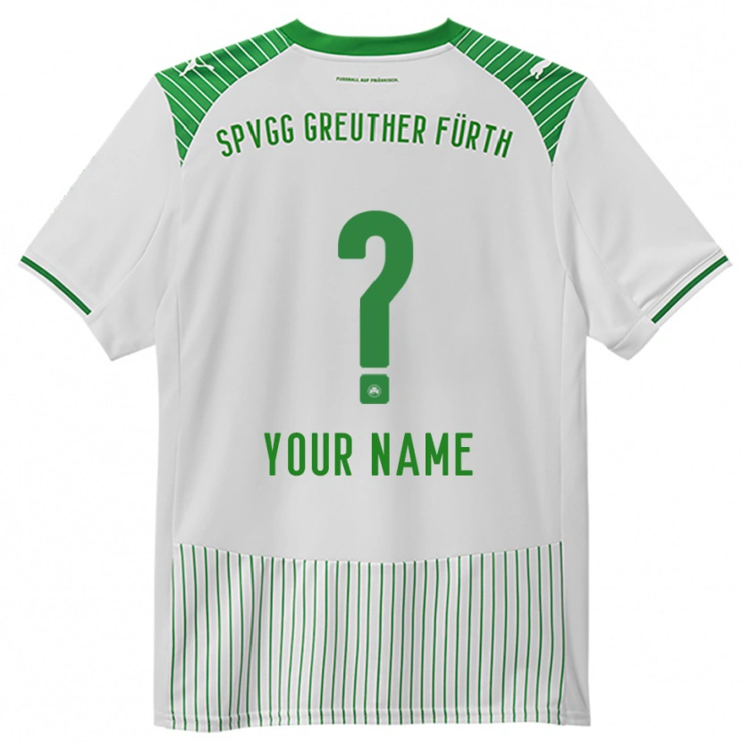 Danxen Dames Uw Naam #0 Wit Groen Thuisshirt Thuistenue 2025/26 T-Shirt België