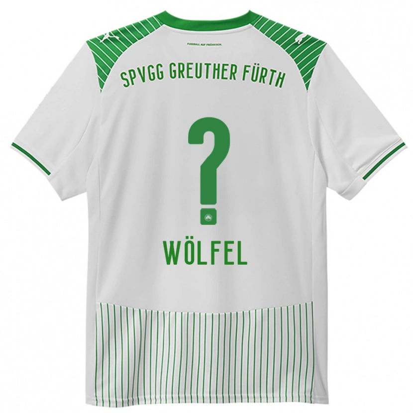 Danxen Dames Luisa Wölfel #0 Wit Groen Thuisshirt Thuistenue 2025/26 T-Shirt België