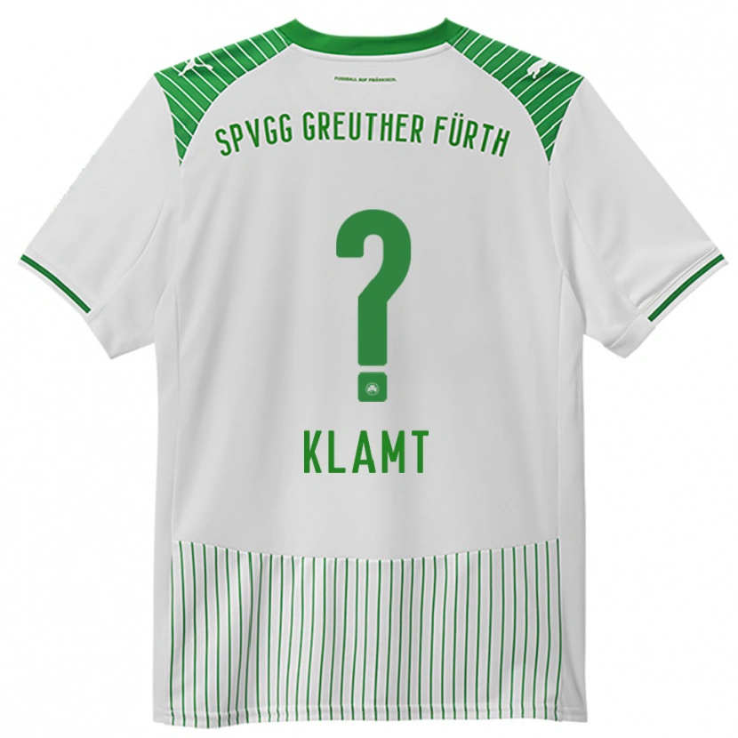 Danxen Dames Svenja Klamt #0 Wit Groen Thuisshirt Thuistenue 2025/26 T-Shirt België