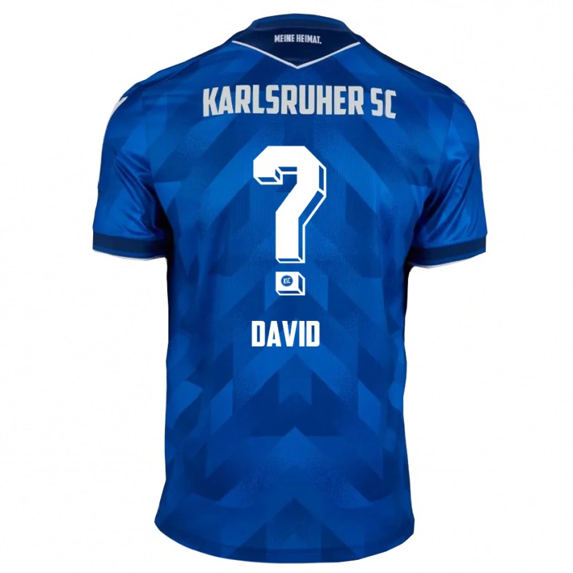 Danxen Dames Christin David #0 Blauw Wit Thuisshirt Thuistenue 2025/26 T-Shirt België