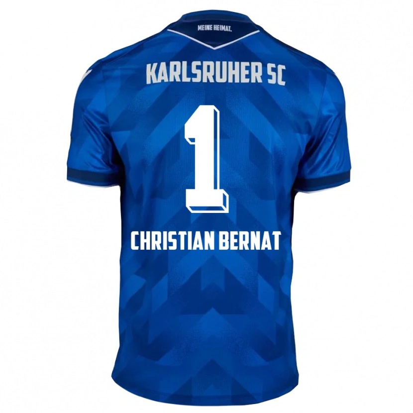 Danxen Dames Hans Christian Bernat #1 Blauw Wit Thuisshirt Thuistenue 2025/26 T-Shirt België