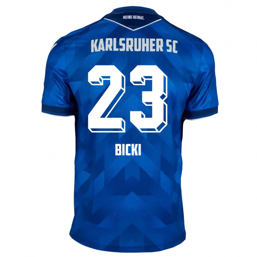Danxen Dames Bekem Bicki #23 Blauw Wit Thuisshirt Thuistenue 2025/26 T-Shirt België