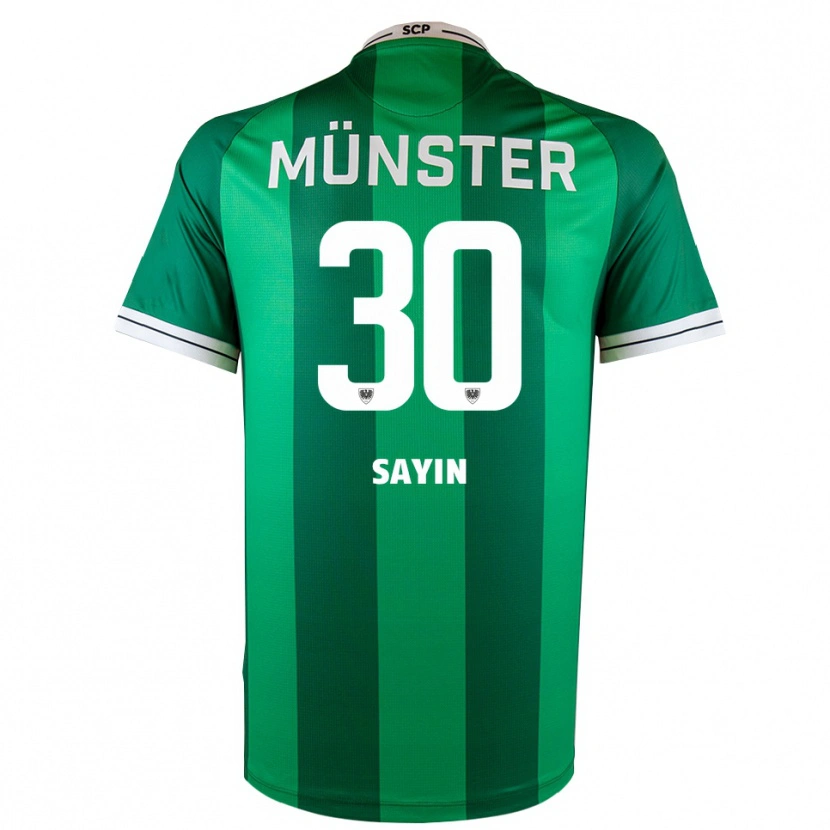 Danxen Dames Melih Sayin #30 Groen Wit Thuisshirt Thuistenue 2025/26 T-Shirt België