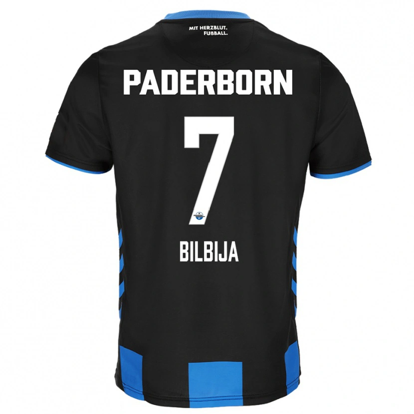 Danxen Dames Filip Bilbija #7 Zwart Blauw Thuisshirt Thuistenue 2025/26 T-Shirt België