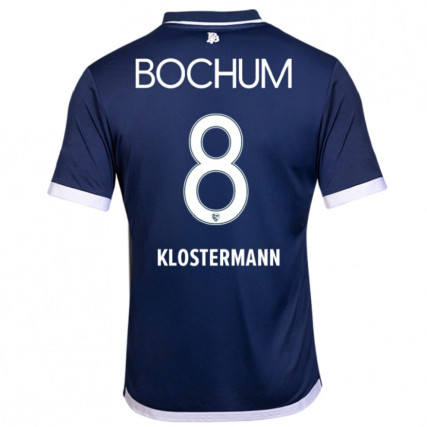Danxen Dames Michelle Klostermann #8 Marine Wit Thuisshirt Thuistenue 2025/26 T-Shirt België