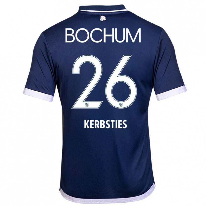 Danxen Dames Keanu Kerbsties #26 Marine Wit Thuisshirt Thuistenue 2025/26 T-Shirt België