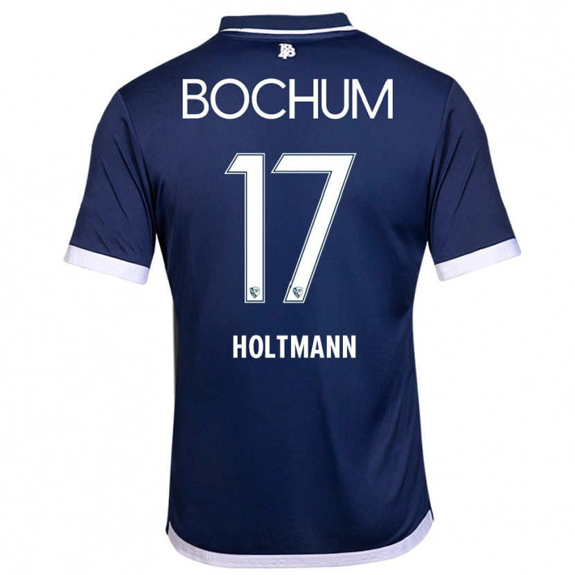 Danxen Dames Gerrit Holtmann #17 Marine Wit Thuisshirt Thuistenue 2025/26 T-Shirt België