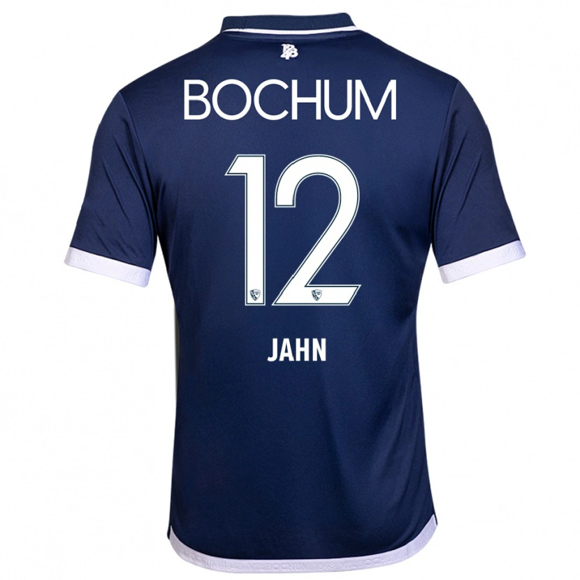 Danxen Dames Niklas Jahn #12 Marine Wit Thuisshirt Thuistenue 2025/26 T-Shirt België