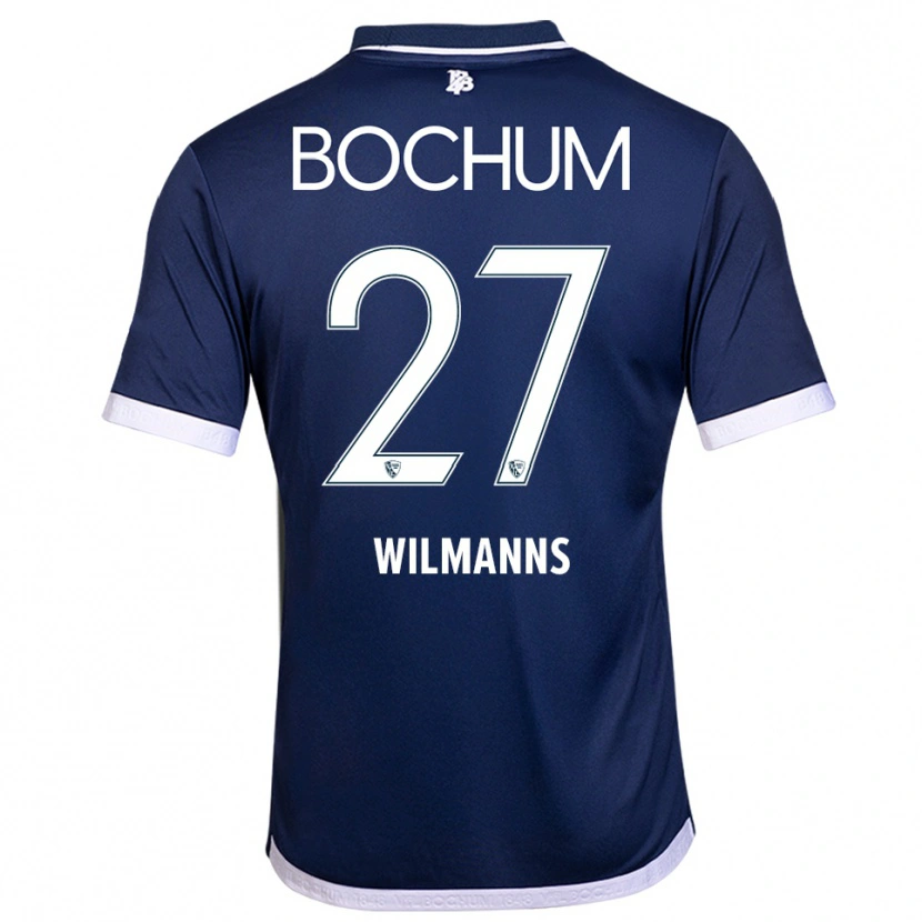 Danxen Dames Anjo Wilmanns #27 Marine Wit Thuisshirt Thuistenue 2025/26 T-Shirt België