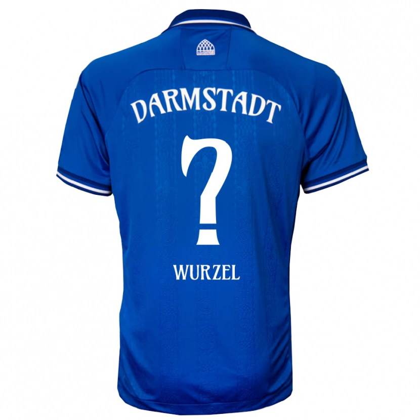 Danxen Dames Elias Wurzel #0 Blauw Wit Thuisshirt Thuistenue 2025/26 T-Shirt België