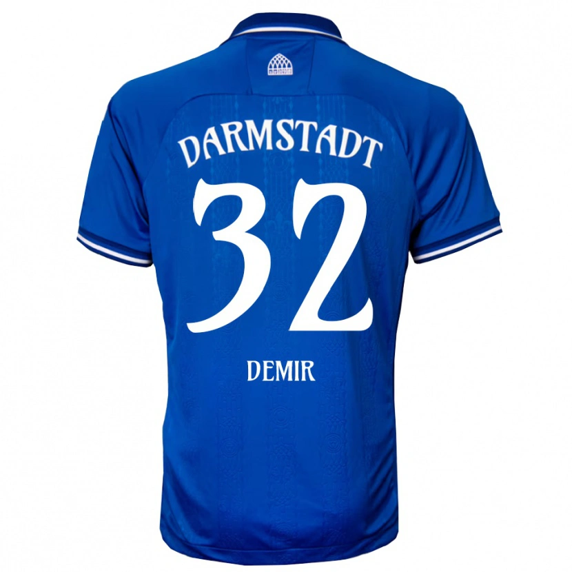 Danxen Dames Lean Demir #32 Blauw Wit Thuisshirt Thuistenue 2025/26 T-Shirt België
