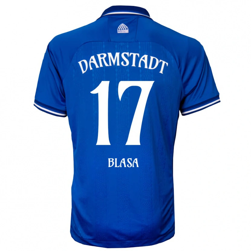 Danxen Dames Keanu Blasa #17 Blauw Wit Thuisshirt Thuistenue 2025/26 T-Shirt België