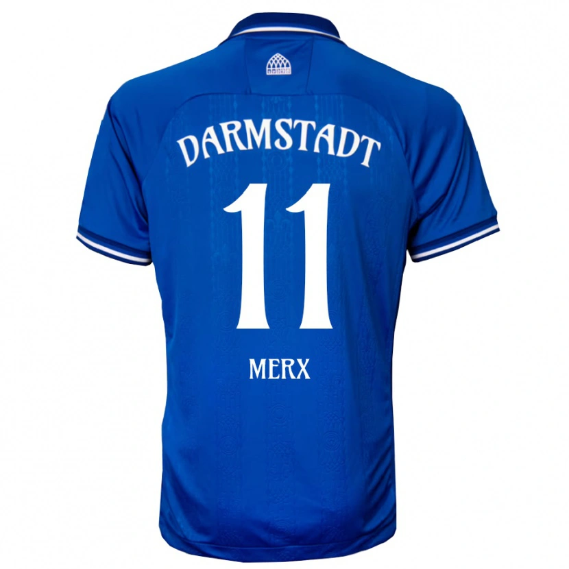Danxen Dames Manolo Merx #11 Blauw Wit Thuisshirt Thuistenue 2025/26 T-Shirt België