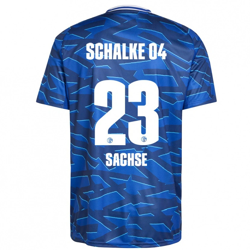 Danxen Dames Jakob Sachse #23 Koningsblauw Wit Thuisshirt Thuistenue 2025/26 T-Shirt België