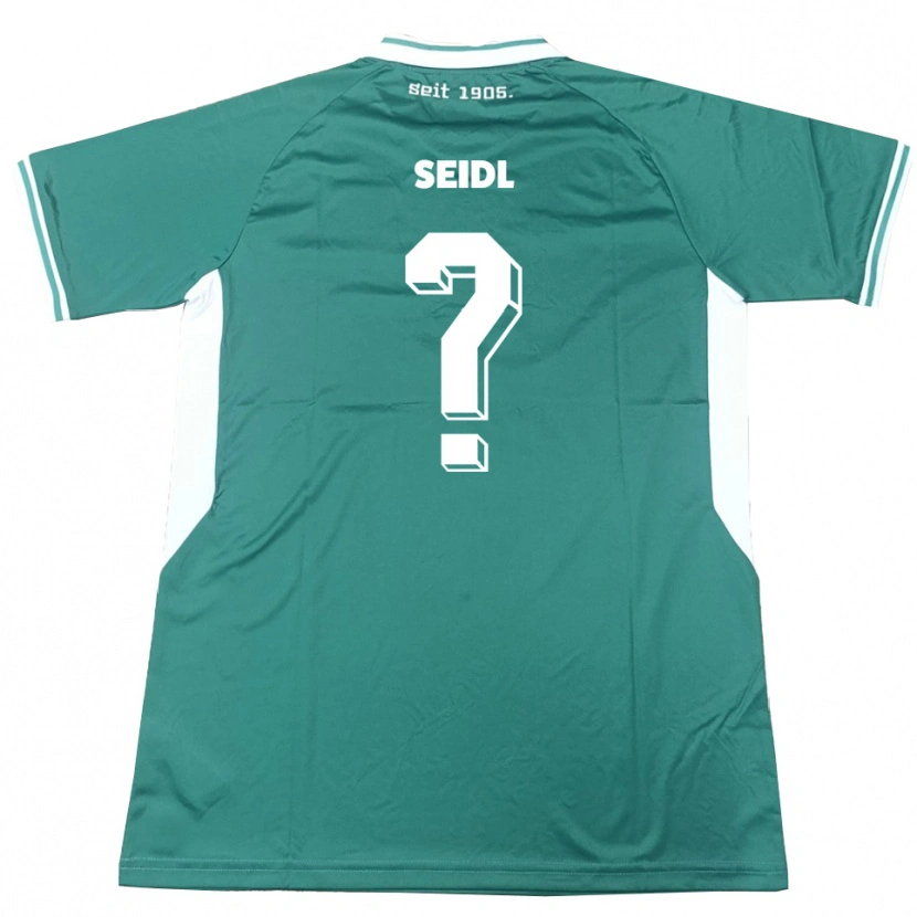 Danxen Dames Christina Seidl #0 Groen Wit Thuisshirt Thuistenue 2025/26 T-Shirt België