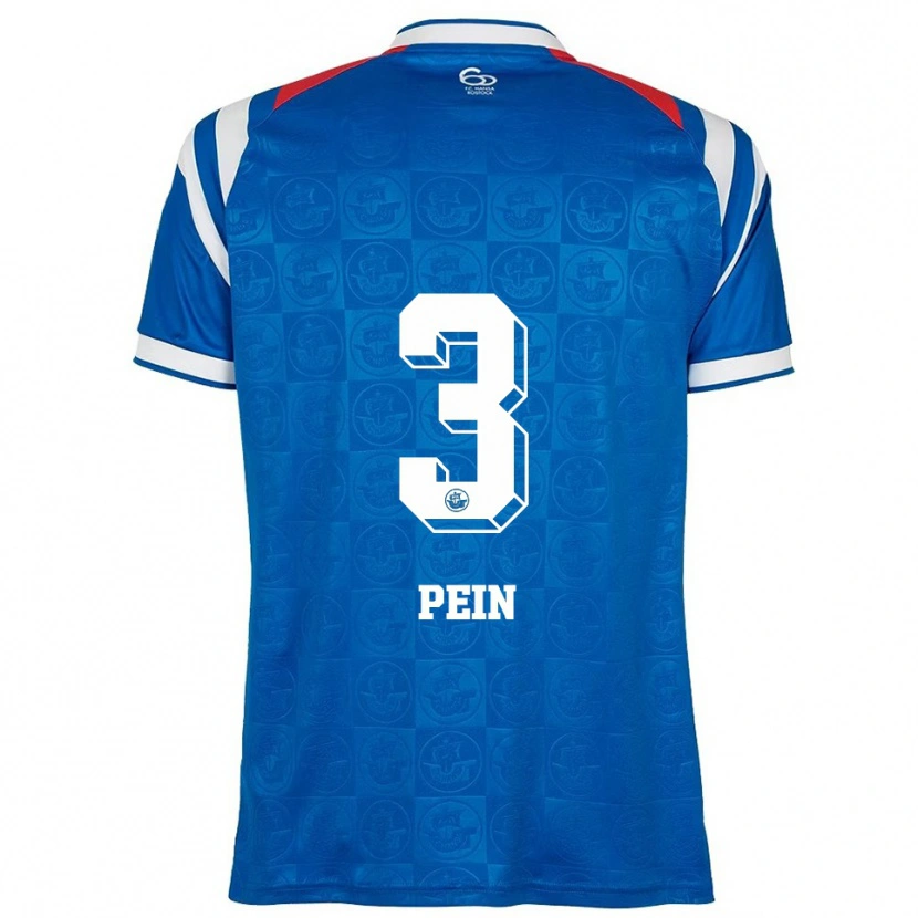 Danxen Dames Ria Pein #3 Blauw Wit Rood Thuisshirt Thuistenue 2025/26 T-Shirt België