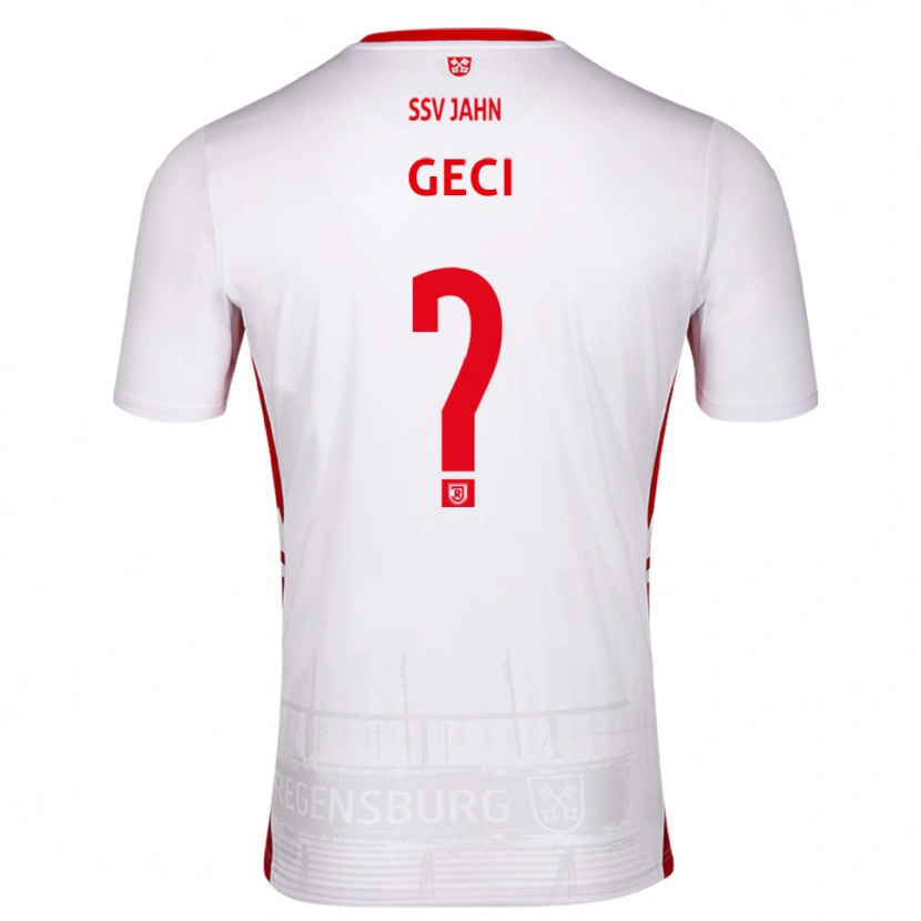 Danxen Dames Diljan Geci #0 Wit Rood Thuisshirt Thuistenue 2025/26 T-Shirt België