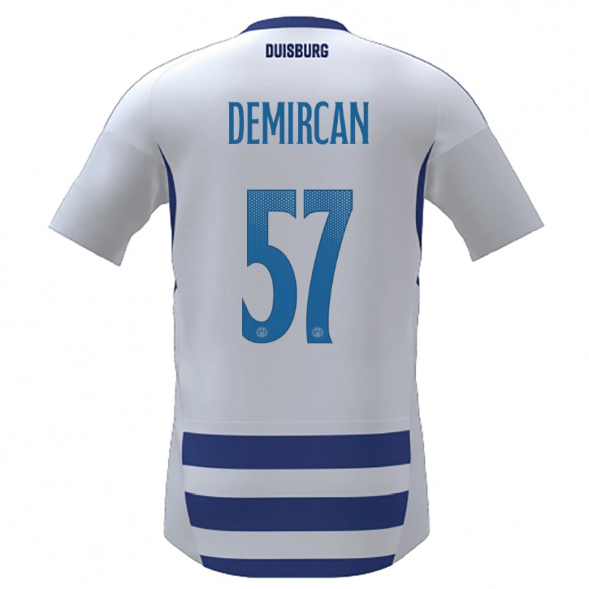 Danxen Dames Zarife Demircan #57 Wit Blauw Thuisshirt Thuistenue 2025/26 T-Shirt België