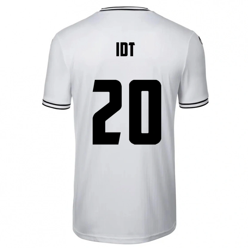 Danxen Dames David Idt #20 Wit Zwart Thuisshirt Thuistenue 2025/26 T-Shirt België