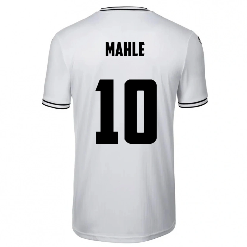 Danxen Dames Linus Mahle #10 Wit Zwart Thuisshirt Thuistenue 2025/26 T-Shirt België