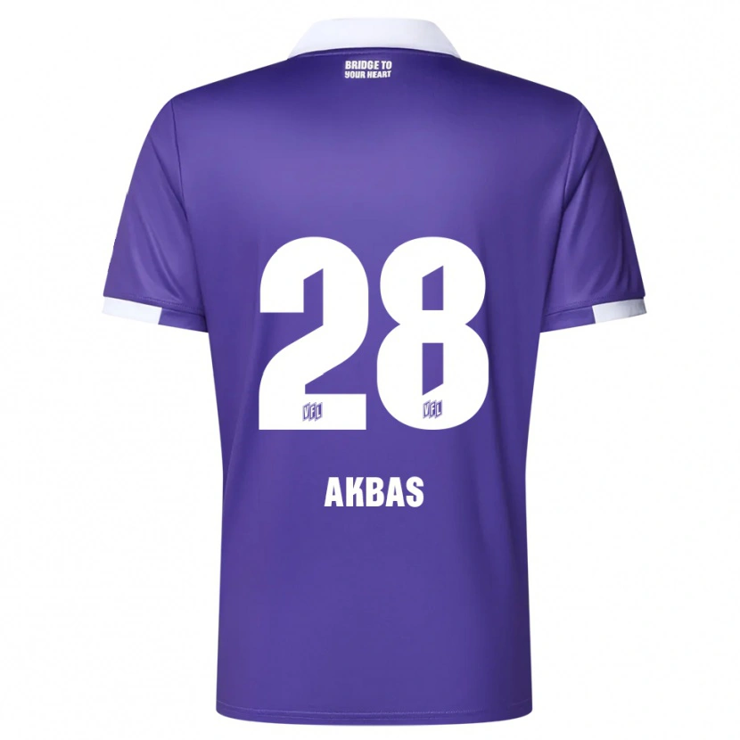 Danxen Dames Can Akbas #28 Paars Wit Thuisshirt Thuistenue 2025/26 T-Shirt België