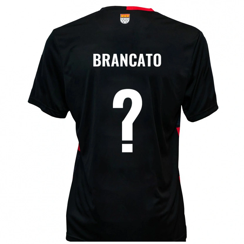 Danxen Dames Elisea Brancato #0 Zwart Rood Thuisshirt Thuistenue 2025/26 T-Shirt België