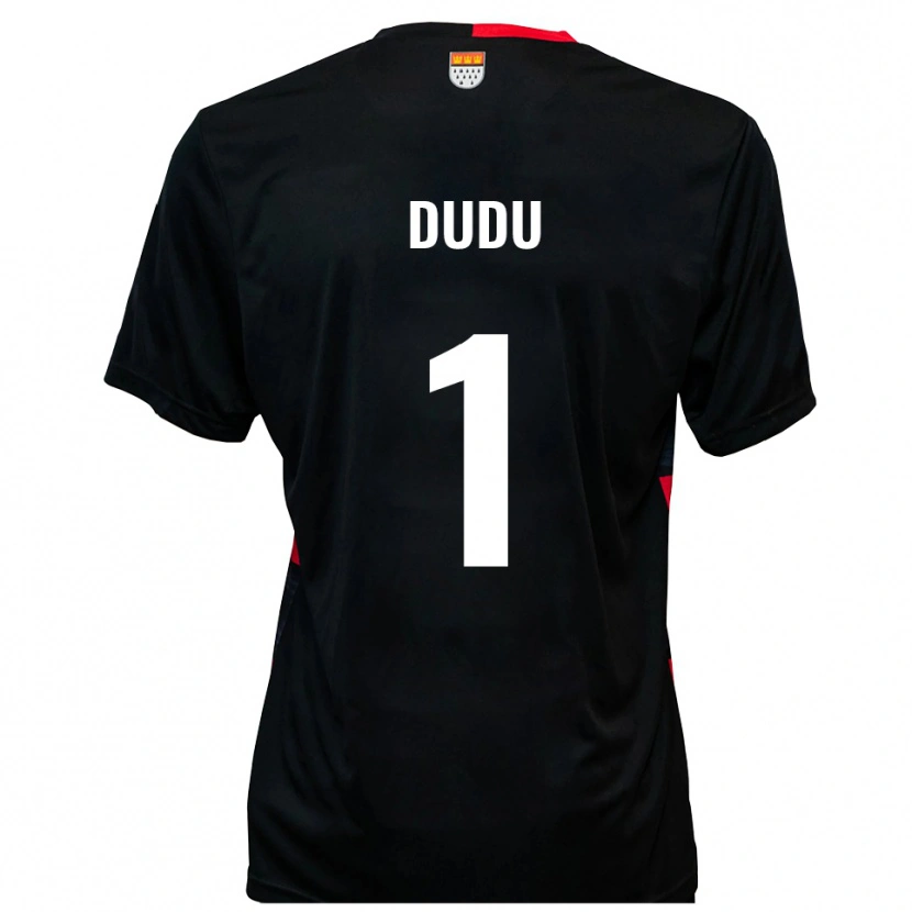 Danxen Dames Dudu #1 Zwart Rood Thuisshirt Thuistenue 2025/26 T-Shirt België