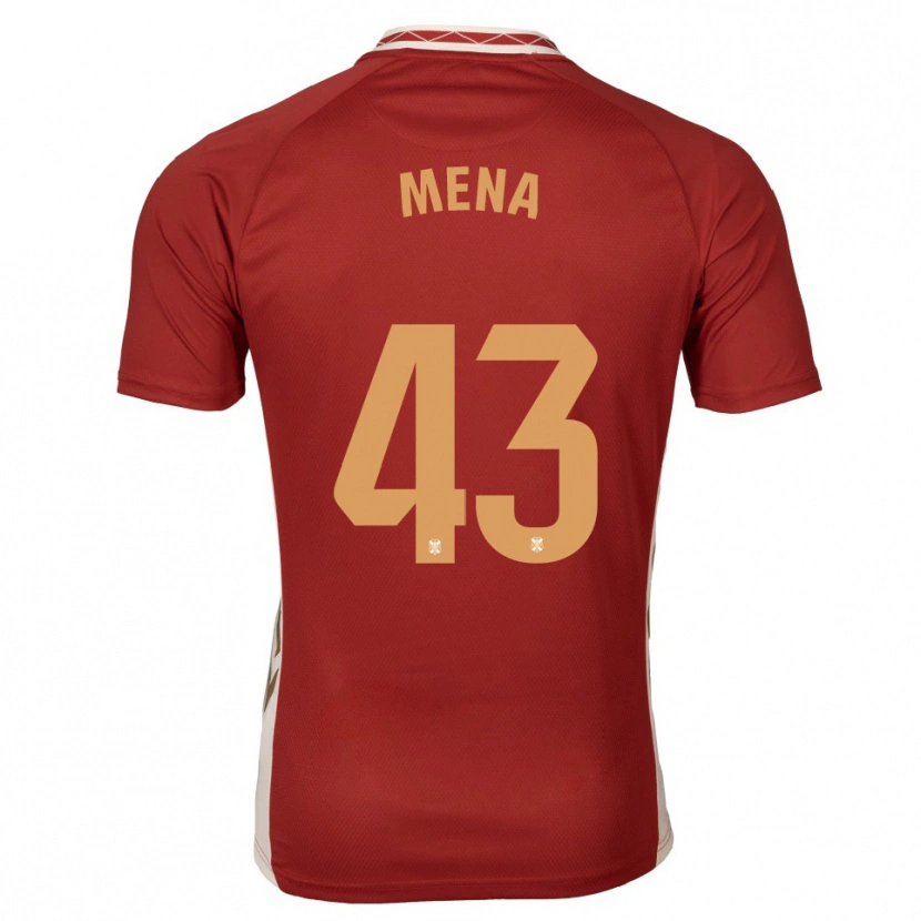 Danxen Dames Denilson Mena #43 Bordeaux Goud Uitshirt Uittenue 2025/26 T-Shirt België