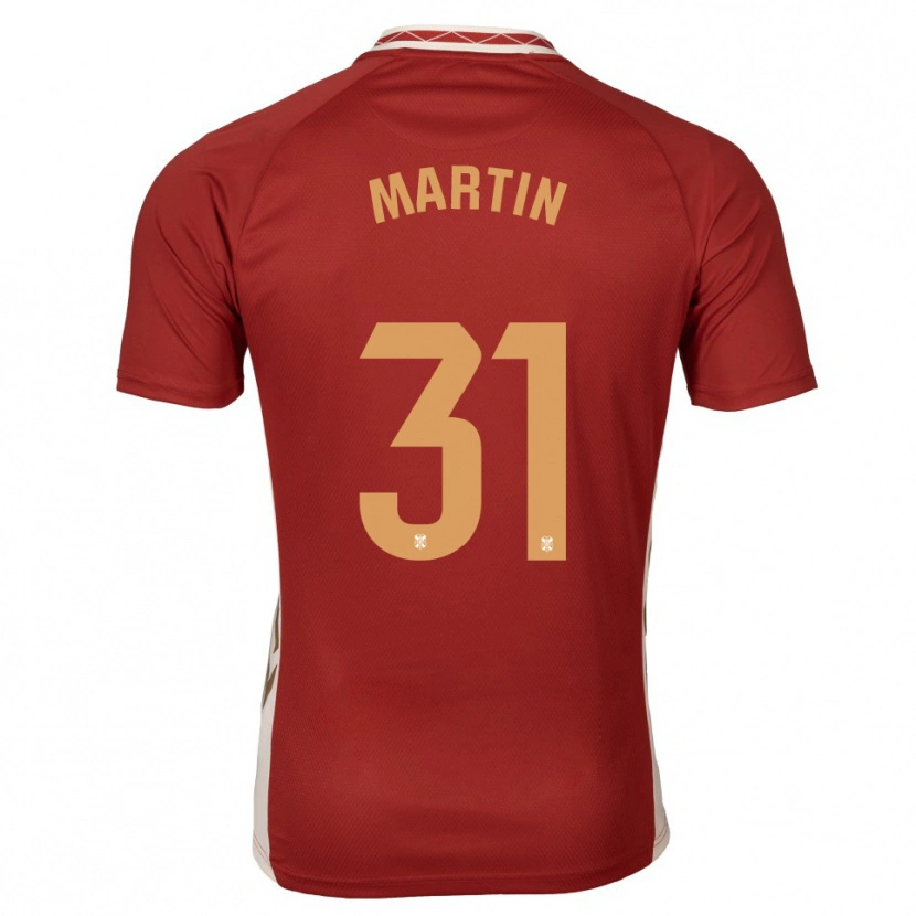 Danxen Dames Guille Martin #31 Bordeaux Goud Uitshirt Uittenue 2025/26 T-Shirt België