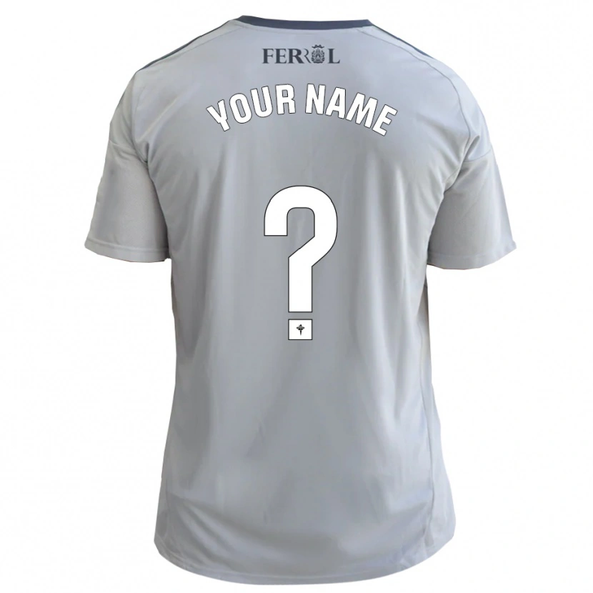Danxen Dames Uw Naam #0 Grijs Zilver Uitshirt Uittenue 2025/26 T-Shirt België